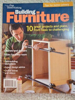 Fine Woodworking Building Furniture Spring 2017 10 Projects Plans Joinery Tips